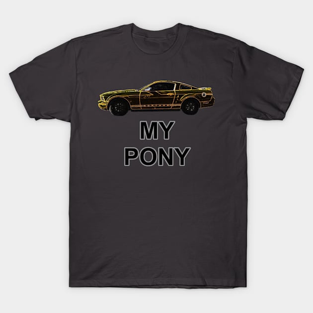 My Pony YellowO Neon T-Shirt by Tsbybabs